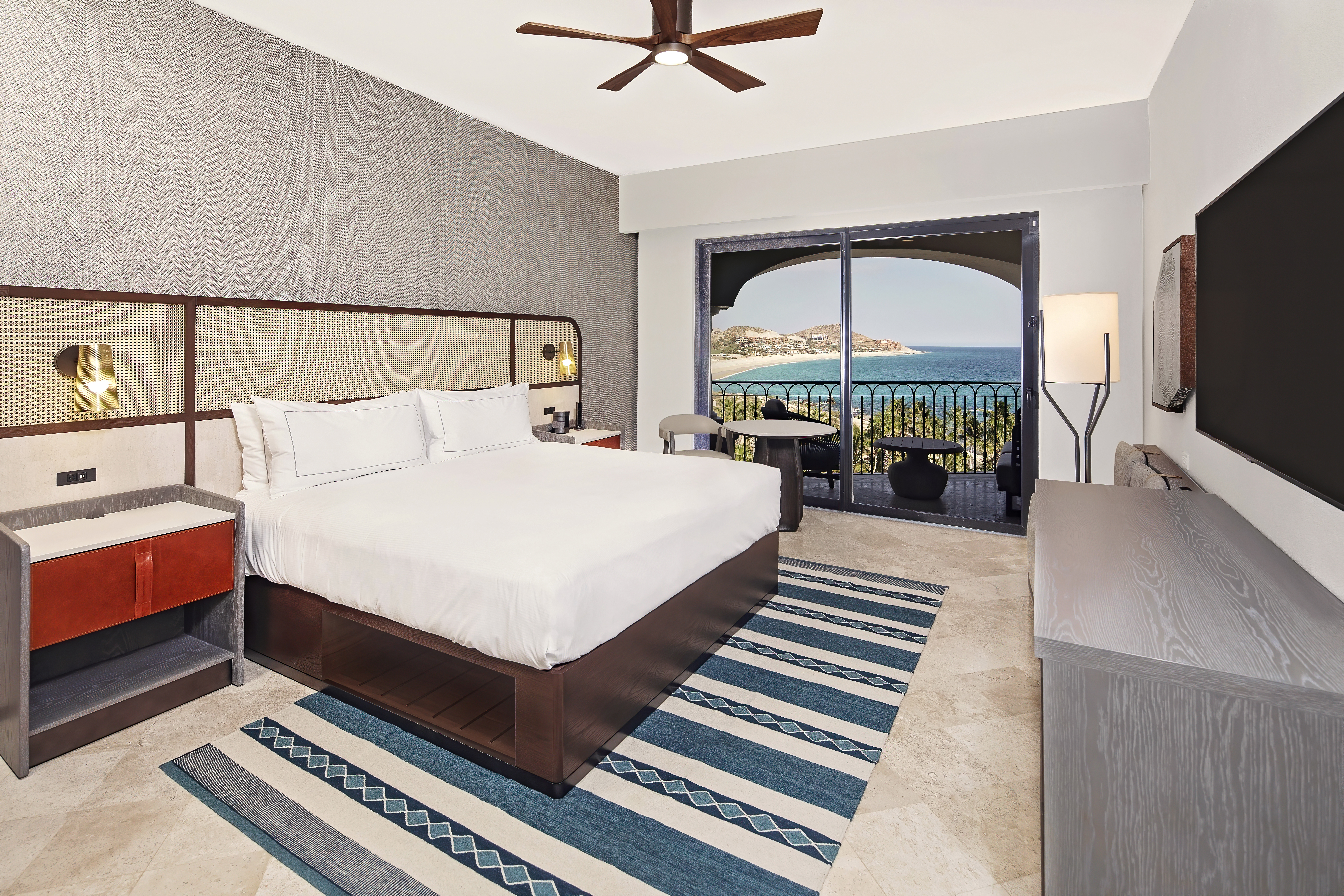 A Model suite at La Pacifica Los Cabos by Hilton Club in Los Cabos, Mexico. 