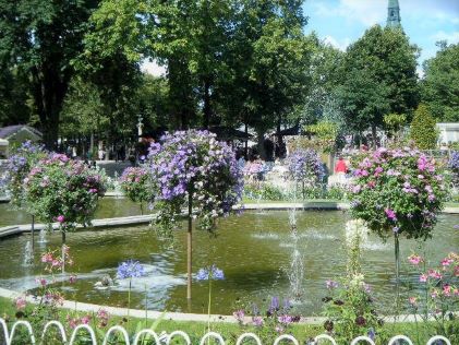 Tivoli Gardens in Copenhagen, Denmark